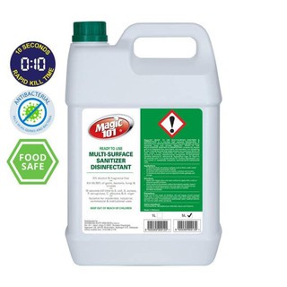 MAGIC 101 Multi-Surface Sanitizer Disinfectant 5KG-Wholesale Office Stationery and Pantry Supply