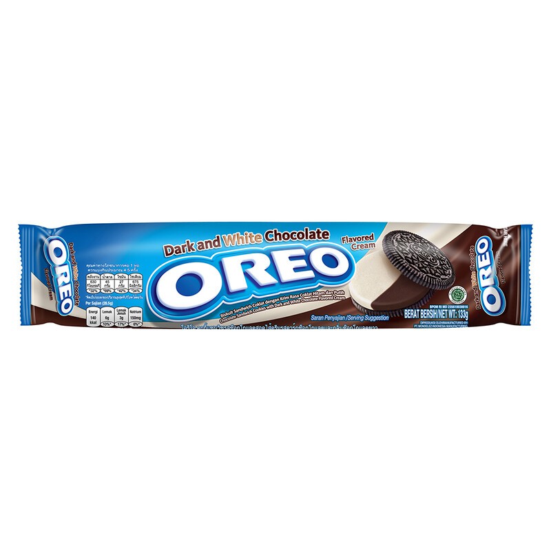 OREO Sandwich Cookies 133G  Original / Chocolate / Strawberry / Peanut Choc / Dark & White Choco / Ice Cream-Wholesale Office Stationery and Pantry Supply