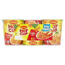 MAGGI Hot Cup (59G X 6 CUPS)-Wholesale Office Stationery and Pantry Supply