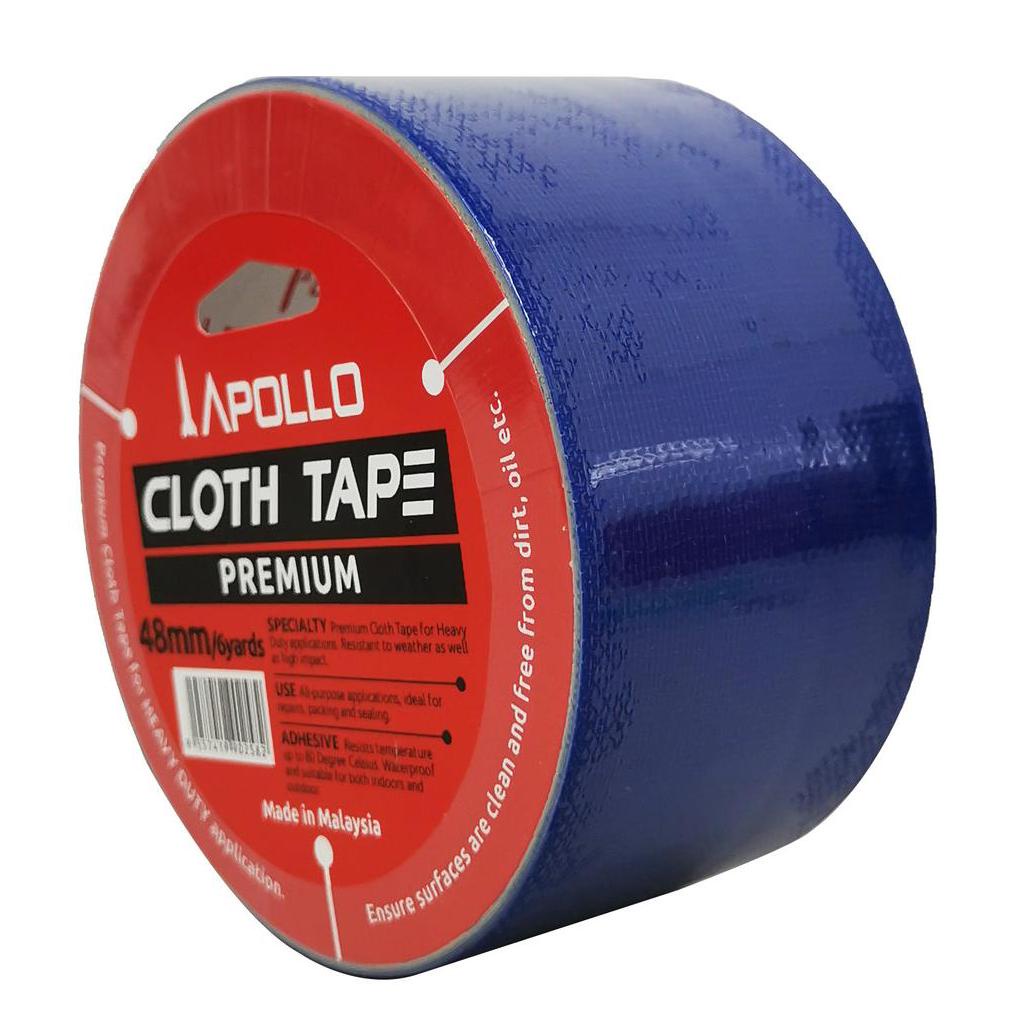 APOLLO Cloth Tape 48MM x 6Y-Wholesale Office Stationery and Pantry Supply