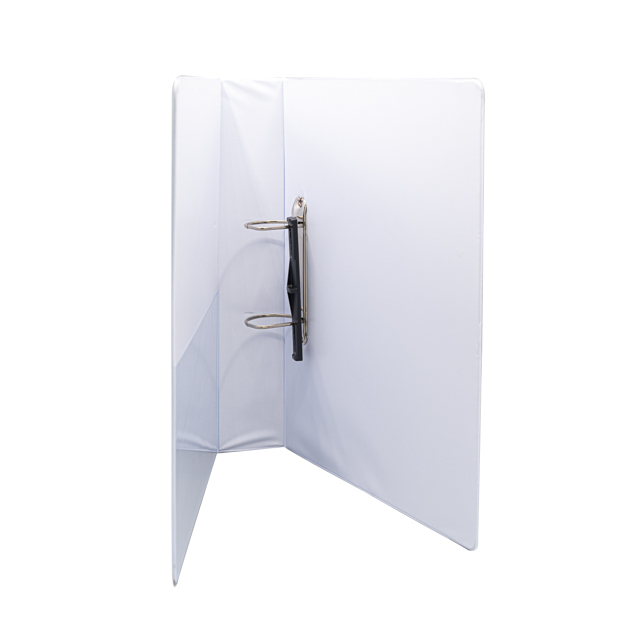 K2 A4 2D PVC Ring File White-Wholesale Office Stationery and Pantry Supply