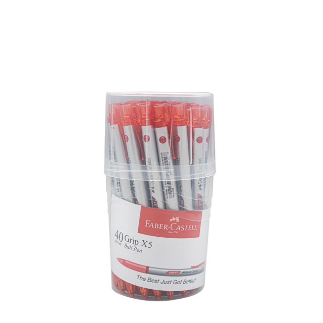 FABER-CASTELL 0.5mm Ball Pen GRIPX5-Wholesale Office Stationery and Pantry Supply