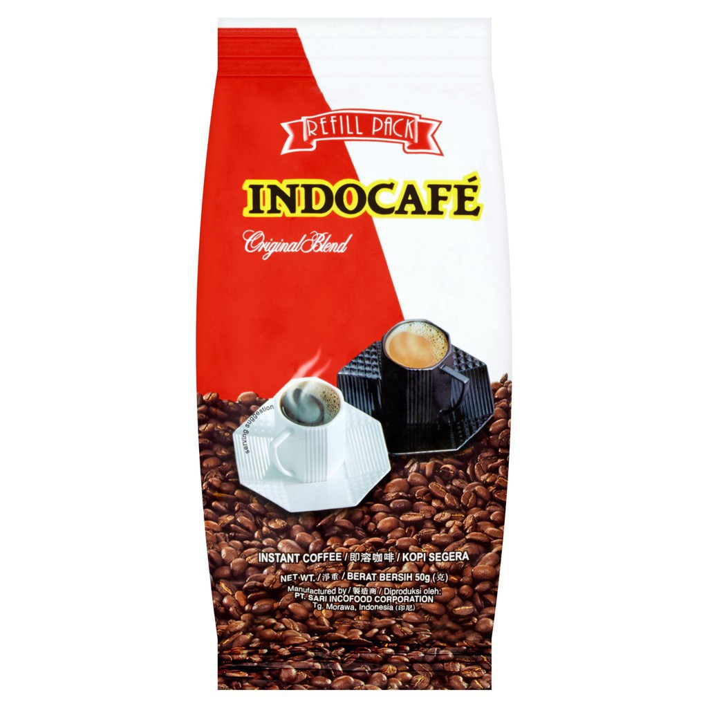 INDOCAFE Original Blend Refill 100g / 200g / 300g / 500g-Wholesale Office Stationery and Pantry Supply