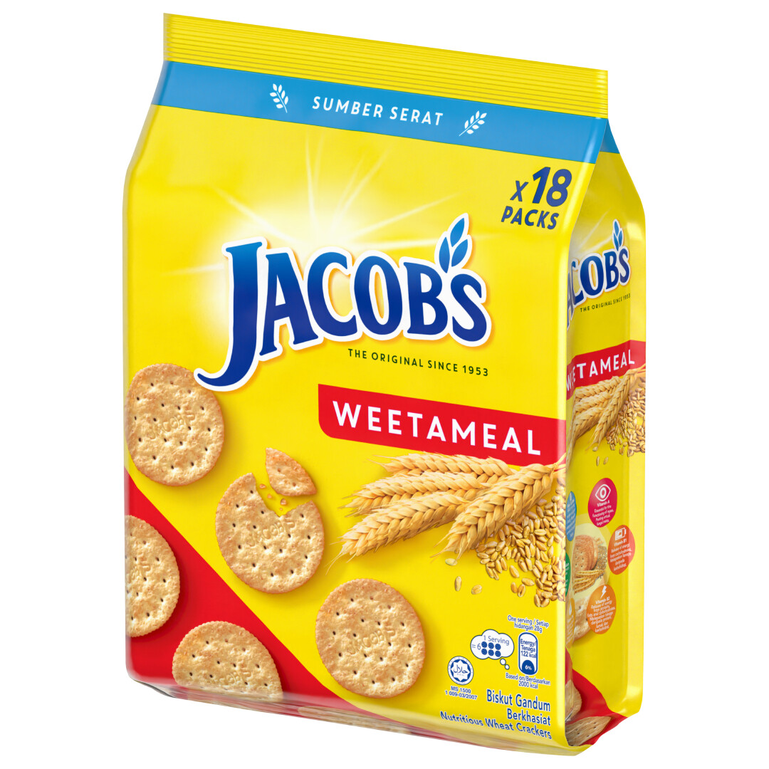 Jacob's Weetameal Wheat Cracker 502g