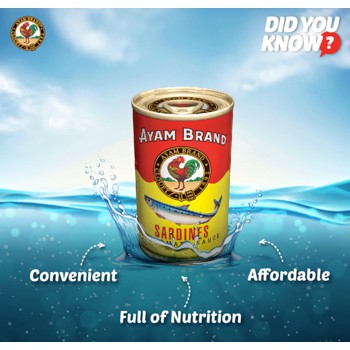 AYAM BRAND Sardines 155G /230G / 300G / 425G-Wholesale Office Stationery and Pantry Supply