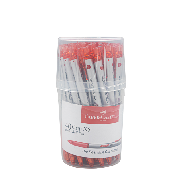 FABER-CASTELL 0.5mm Ball Pen GRIPX5-Wholesale Office Stationery and Pantry Supply
