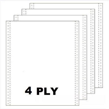 SONOFORM Computer Form NCR Ply White 9.5'' x 11'' x 500F-Wholesale Office Stationery and Pantry Supply