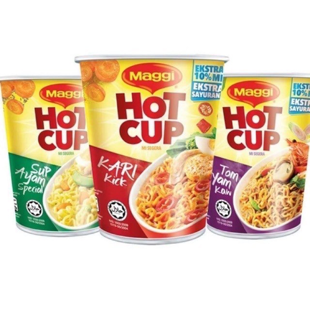 MAGGI Hot Cup (59G X 6 CUPS)-Wholesale Office Stationery and Pantry Supply