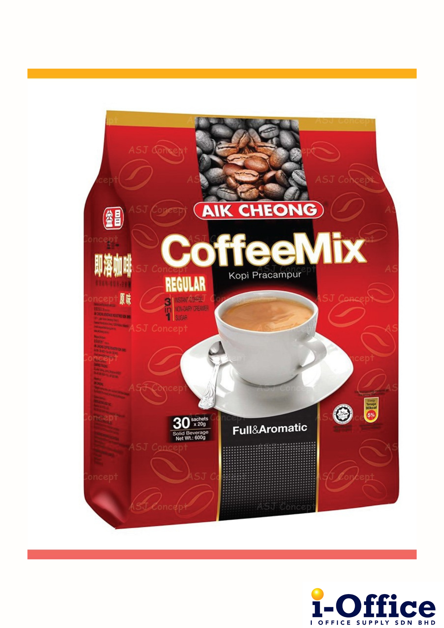 Aik Cheong 3in1 Coffee Mix - 30s x 20g