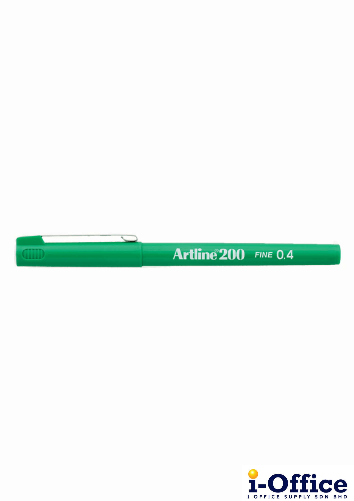 Artline 200 Fine Line Pen - 0.4mm - Green
