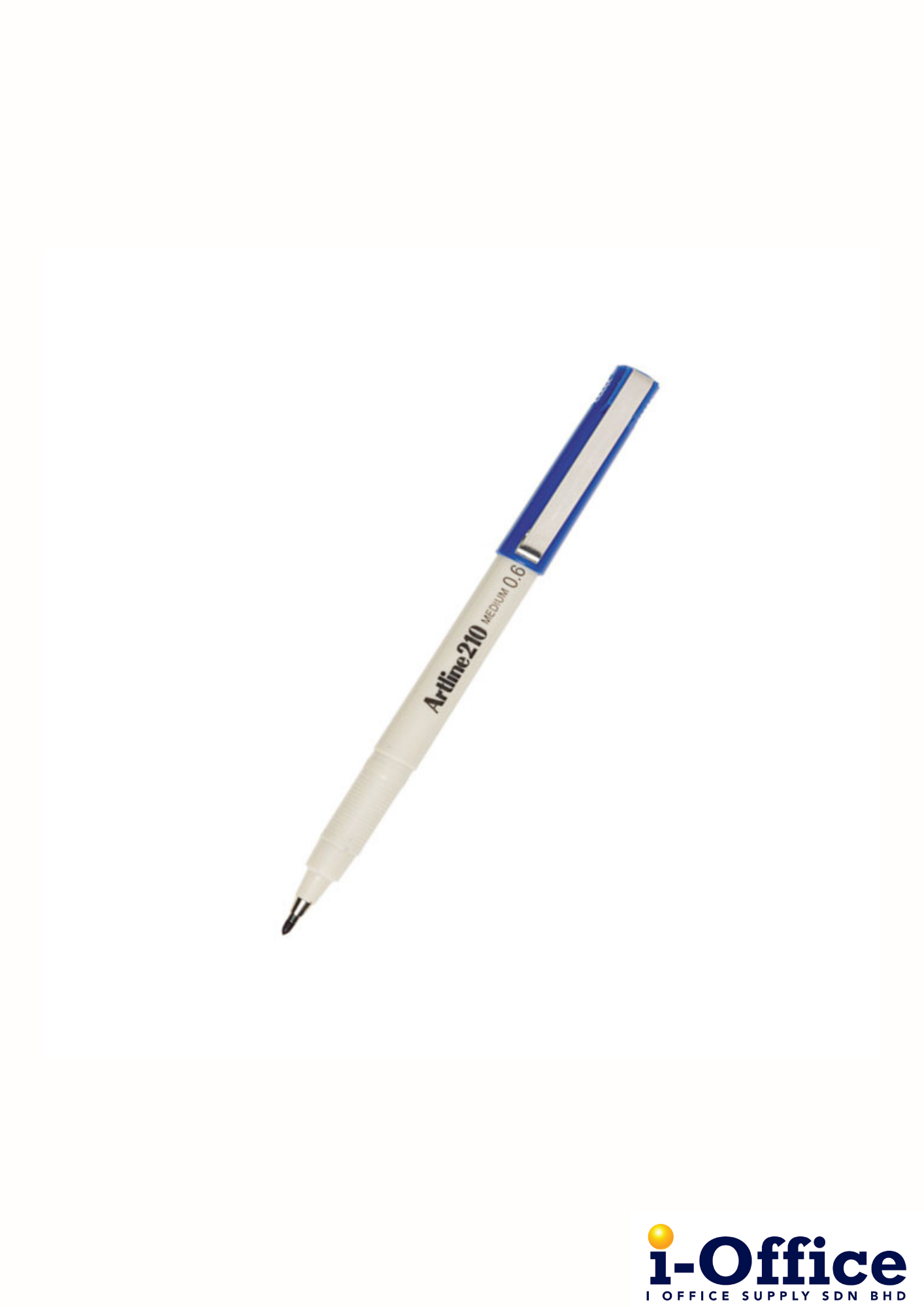 Artline 210 Medium Line Pen - 0.6mm - Blue