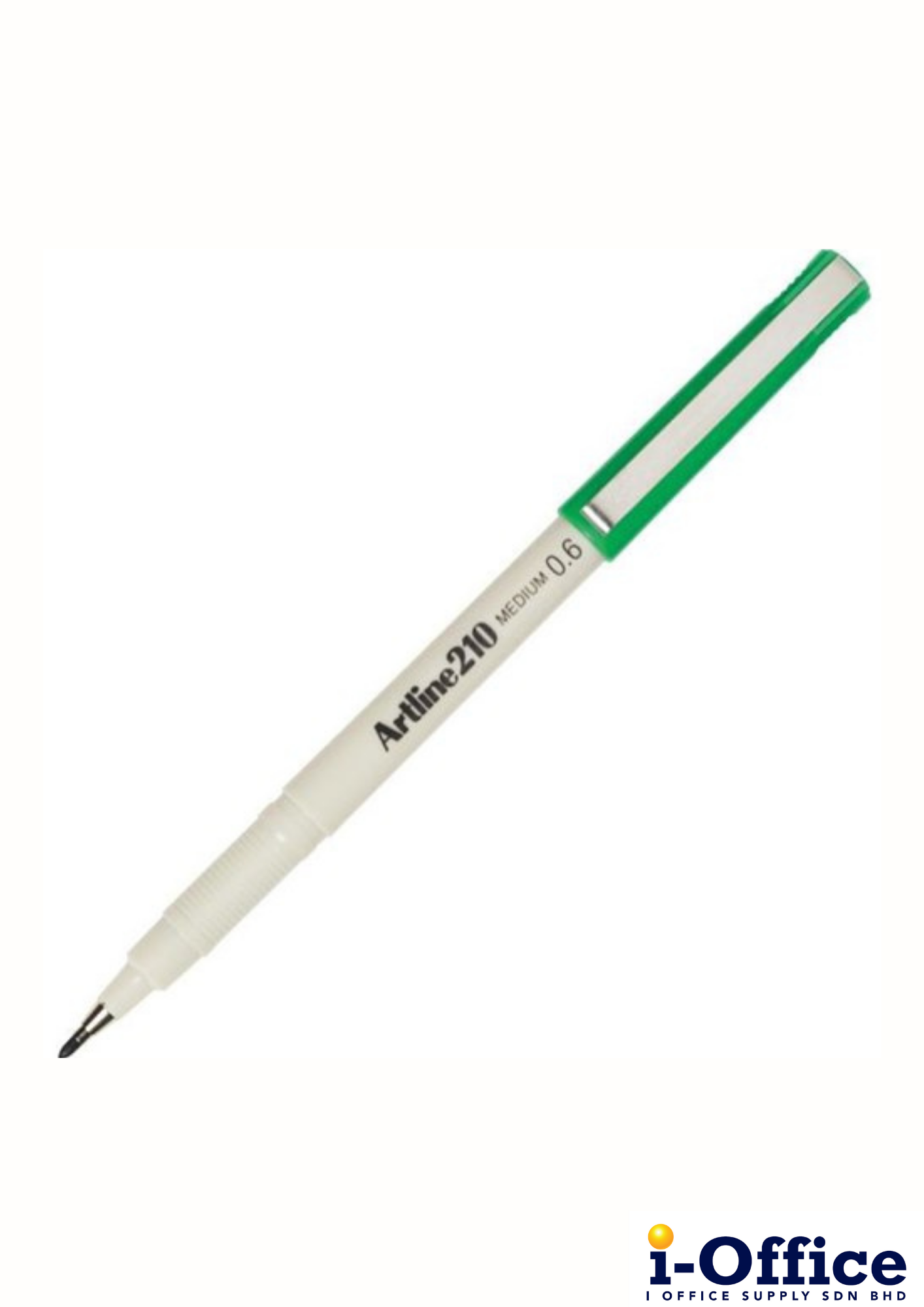 Artline 210 Medium Line Pen - 0.6mm - Green