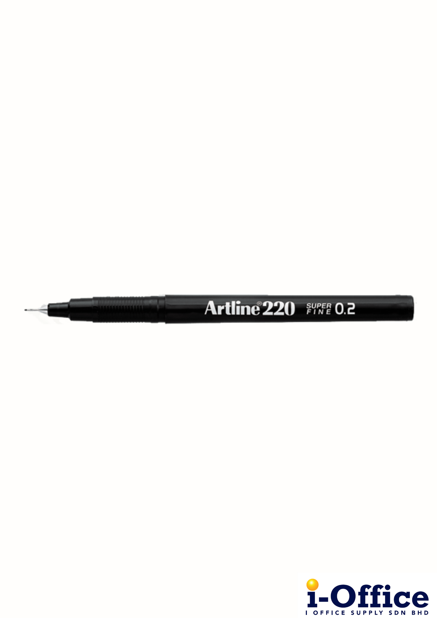 Artline 220 Super Fine Line Pen - 0.2mm - Black