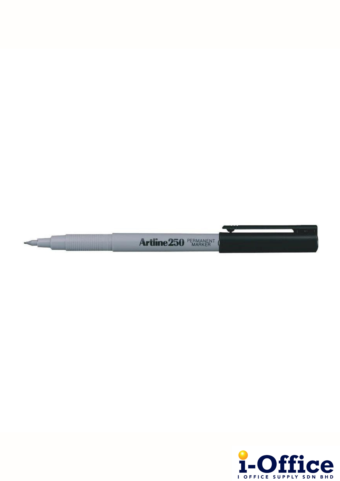 Artline 250 Permanent Marker Pen - Black
