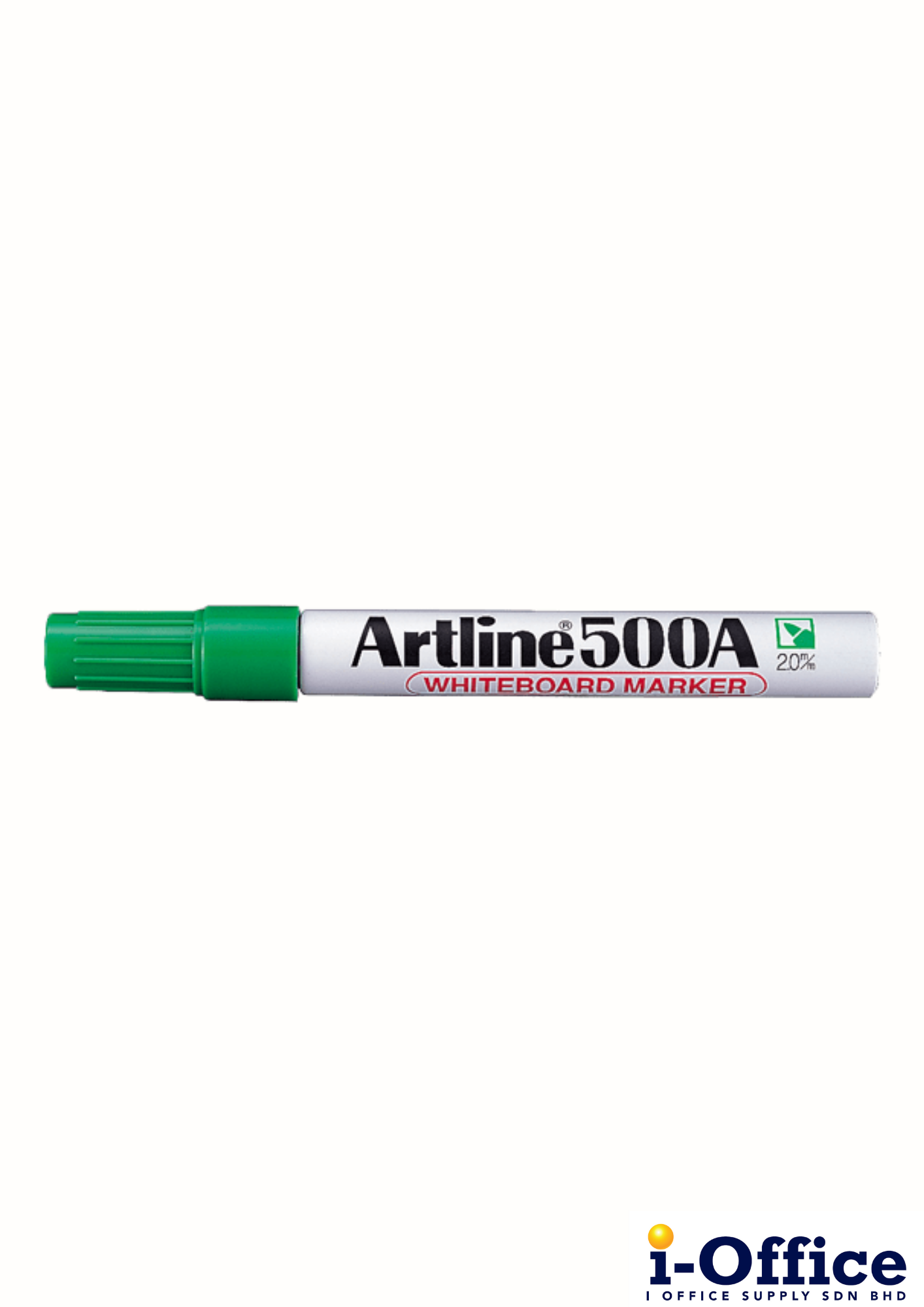 Artline 500A White Board Marker - Green