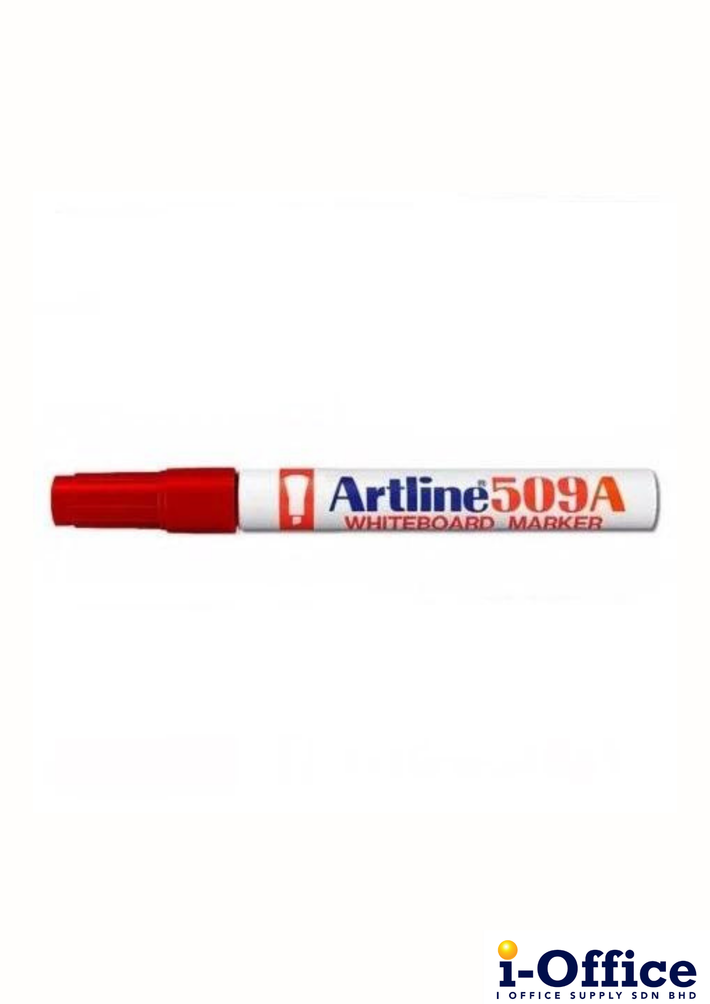 Artline 509A White Board Marker - Red