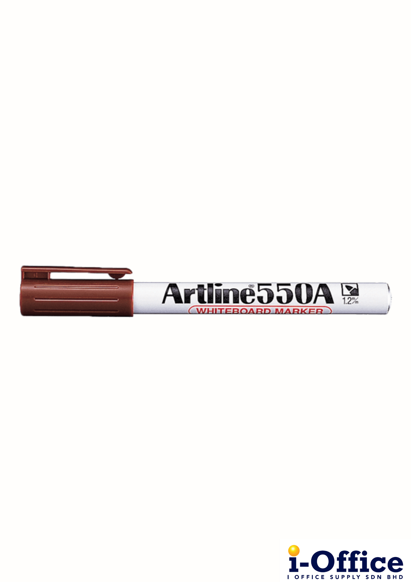 Artline 550A White Board Marker - Brown