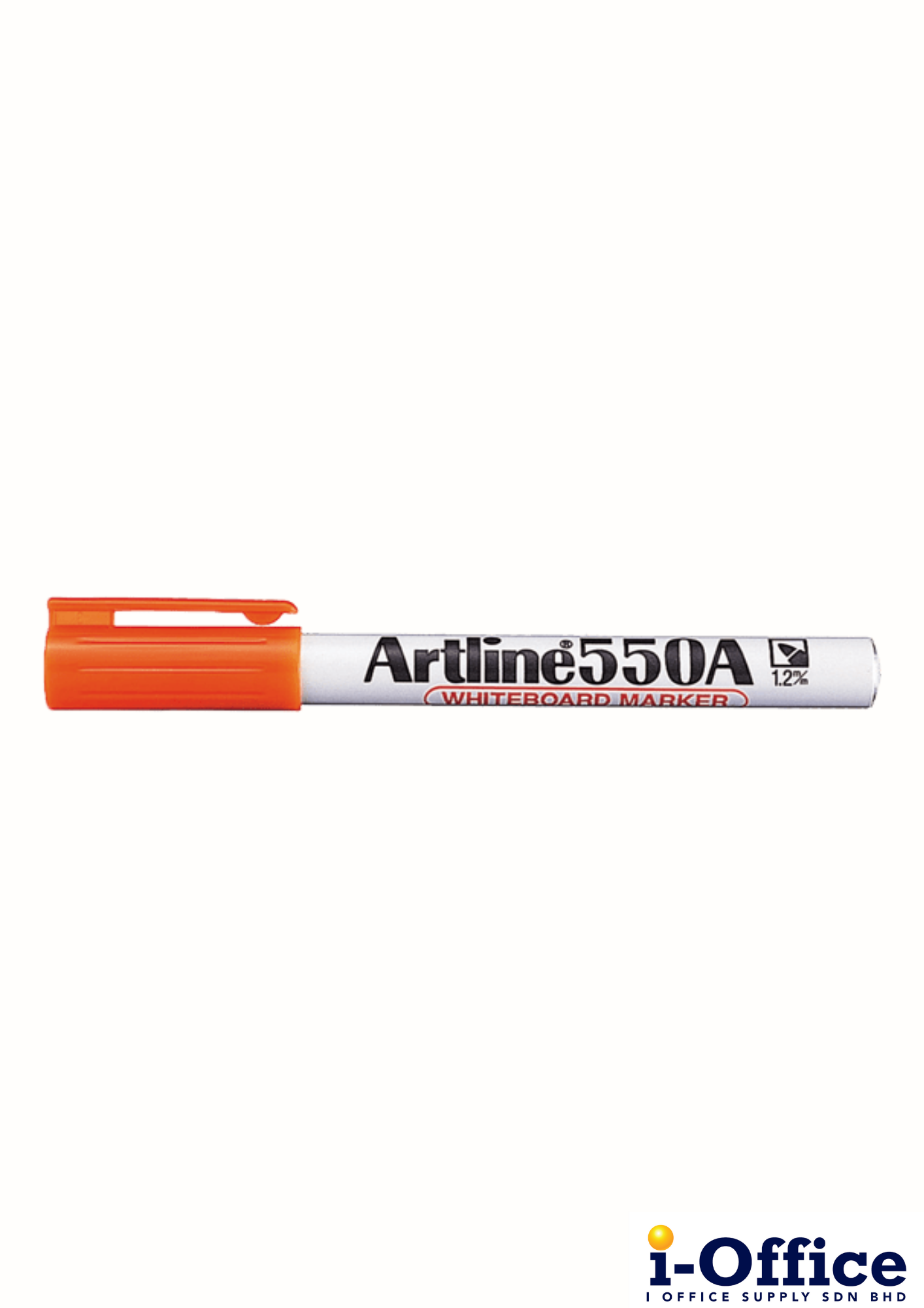 Artline 550A White Board Marker - Orange