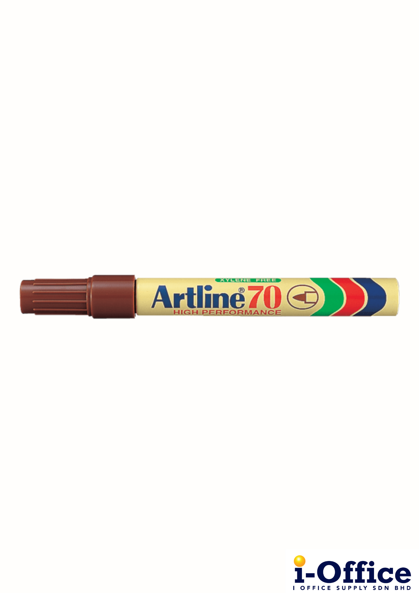 Artline 70 Permanent Marker Pen - Brown