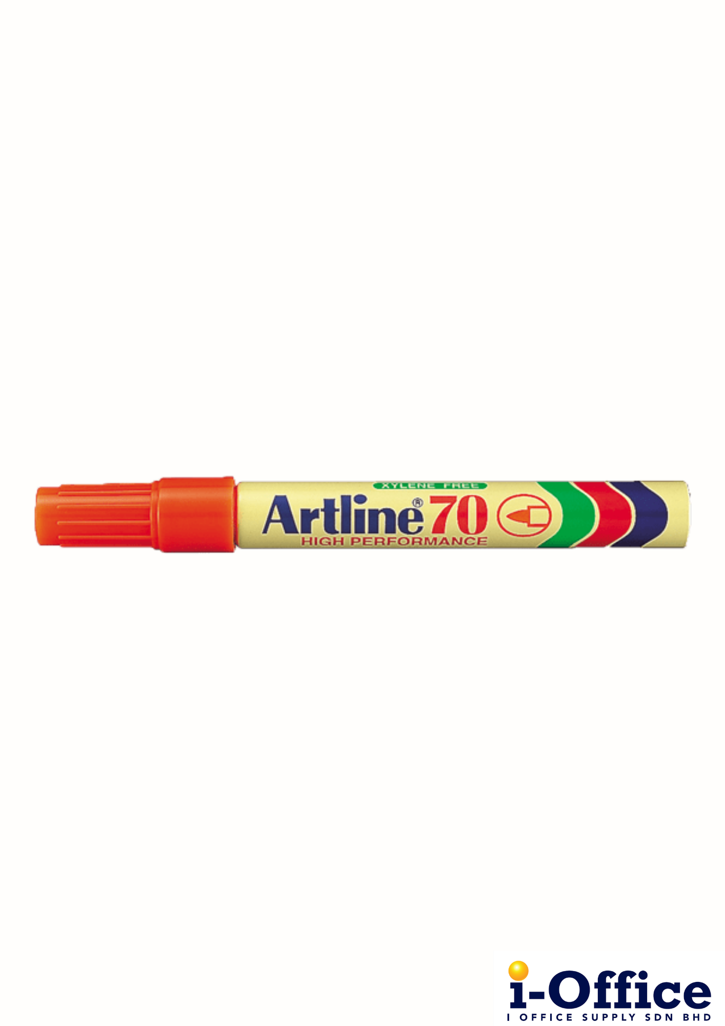 Artline 70 Permanent Marker Pen - Orange