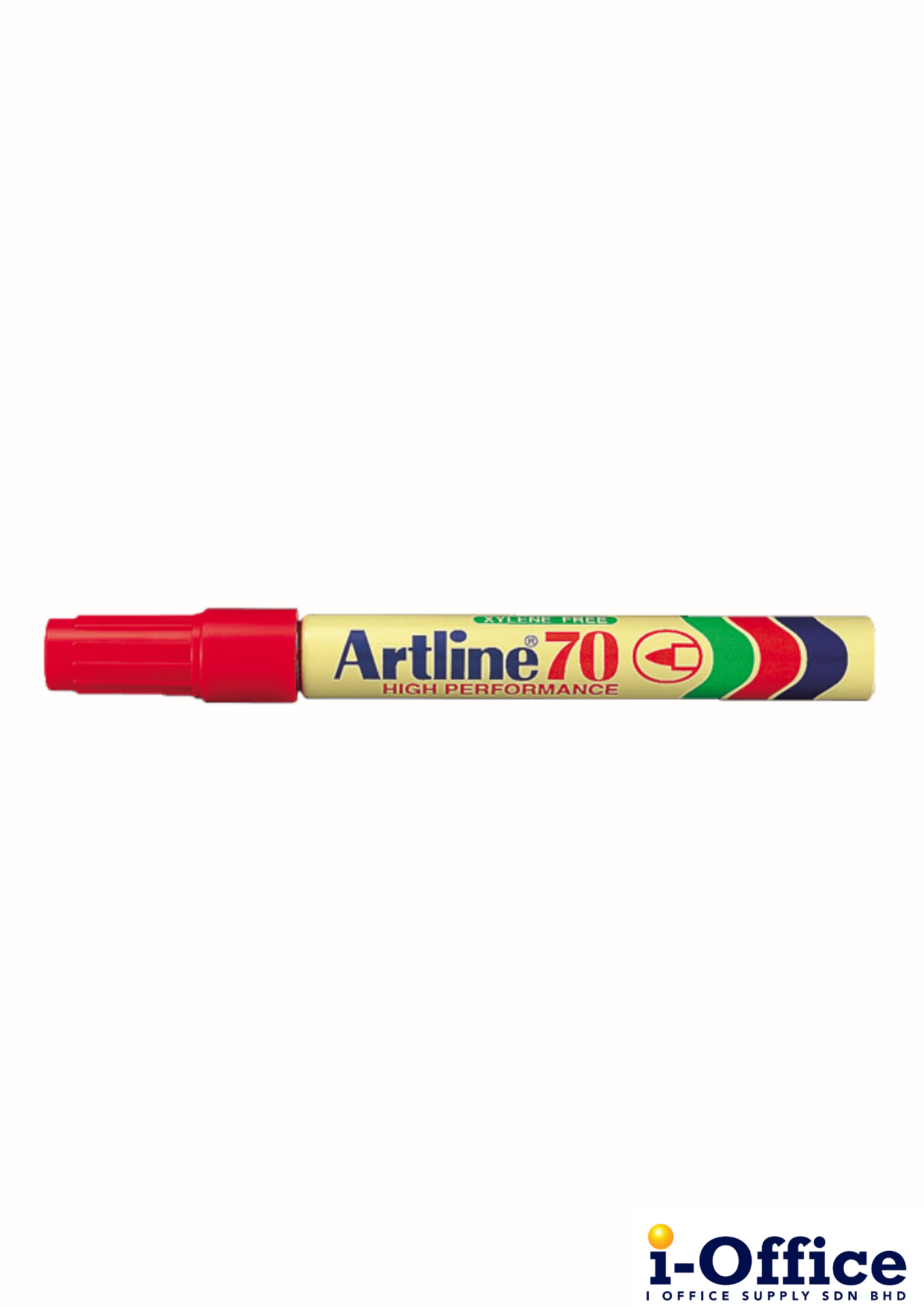 Artline 70 Permanent Marker Pen - Red