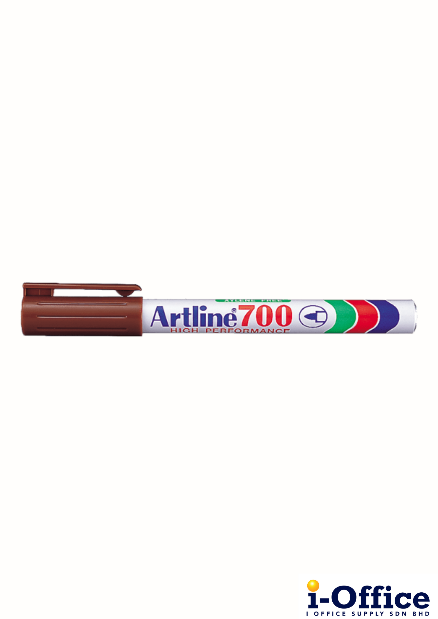 Artline 700 Permanent Marker Pen - Brown