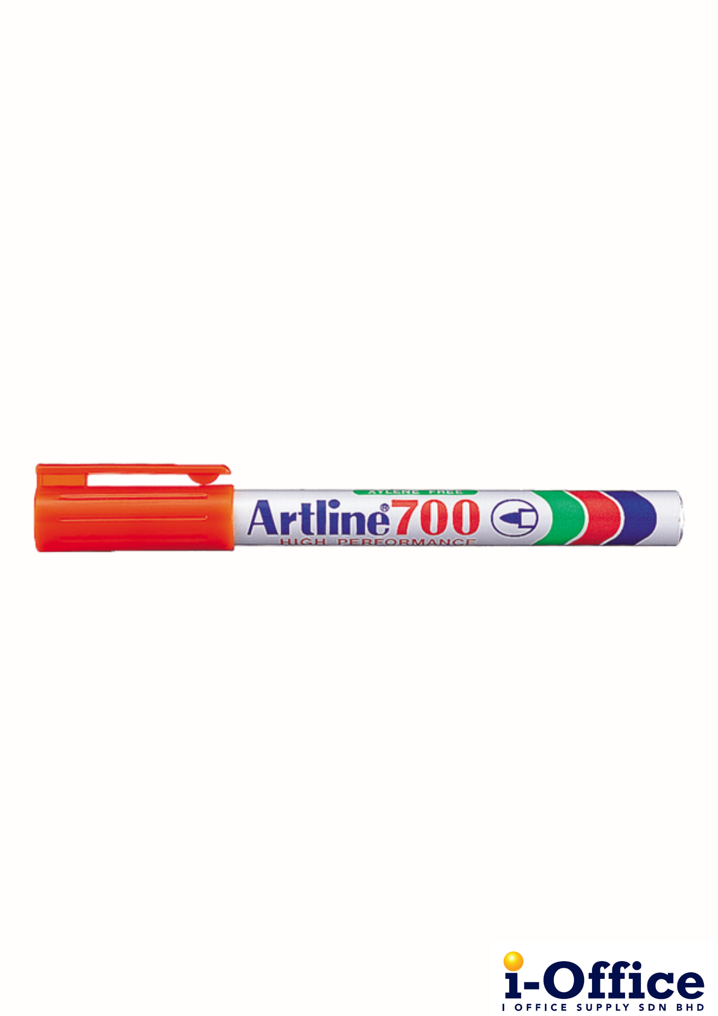 Artline 700 Permanent Marker Pen - Orange