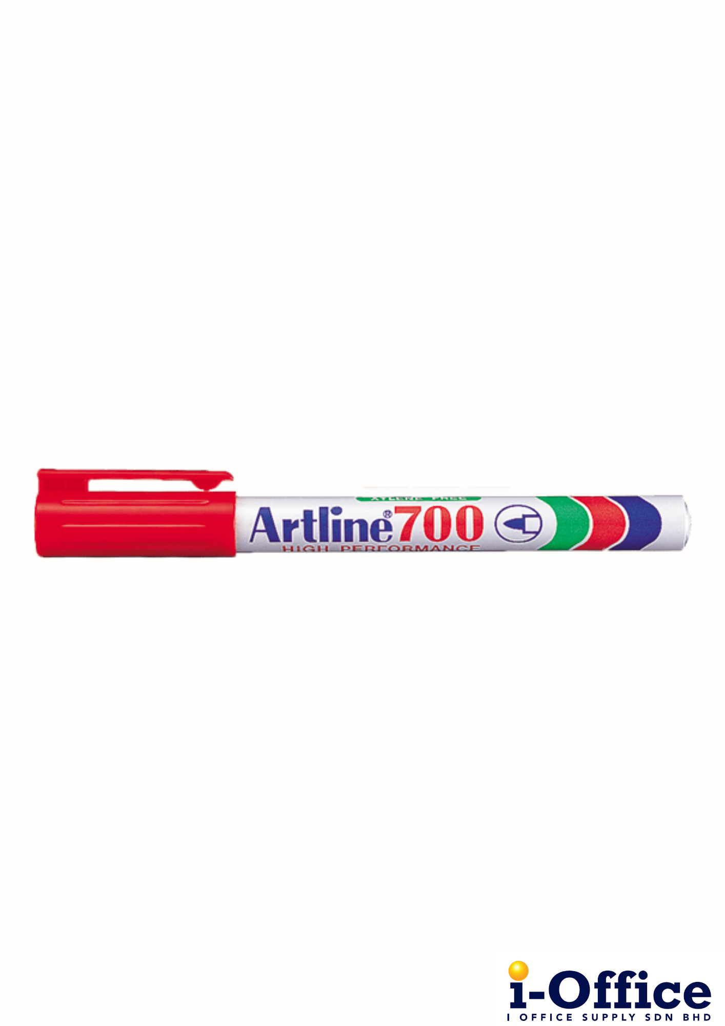 Artline 700 Permanent Marker Pen - Red