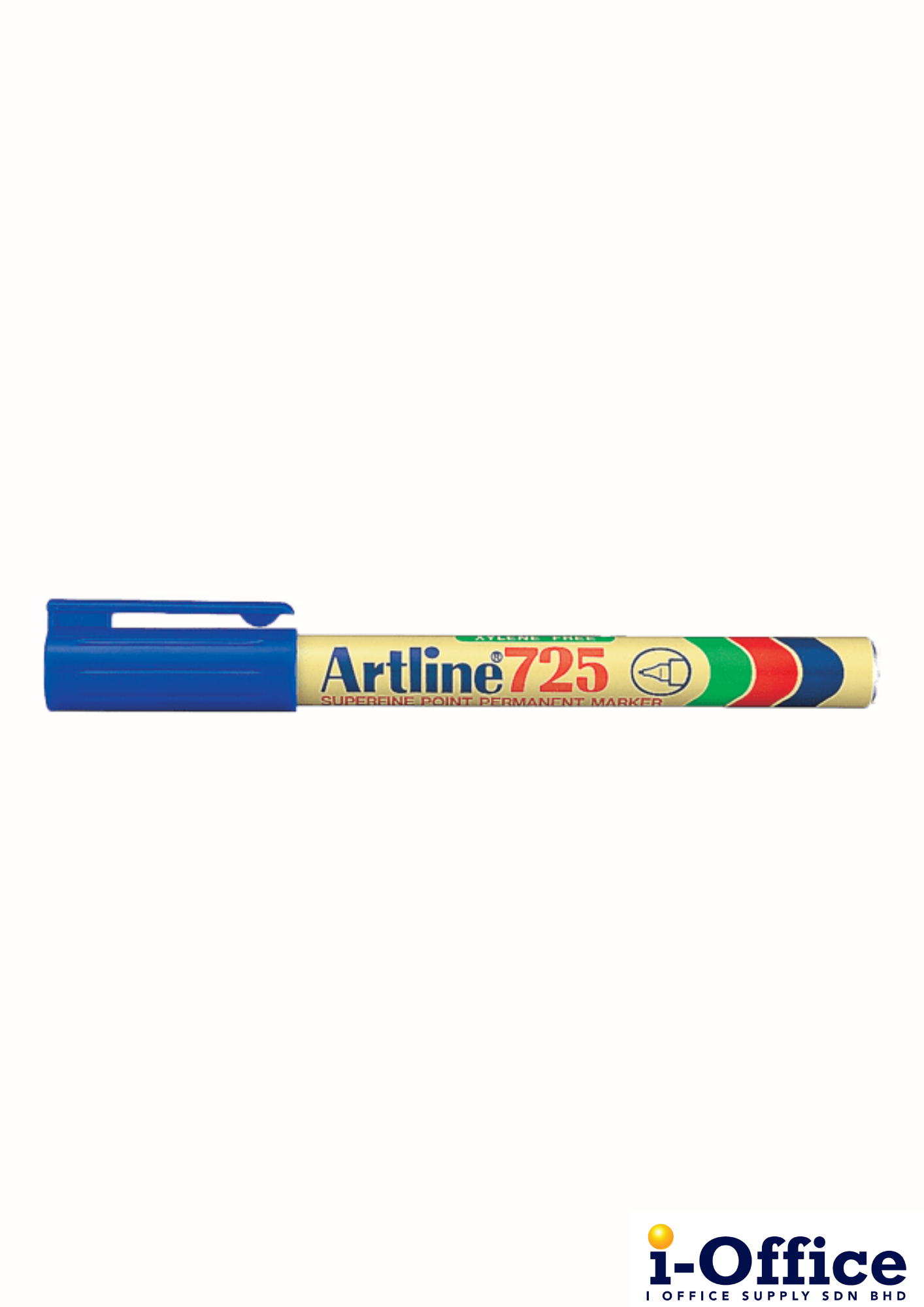 Artline 725 Permanent Marker Pen - Blue