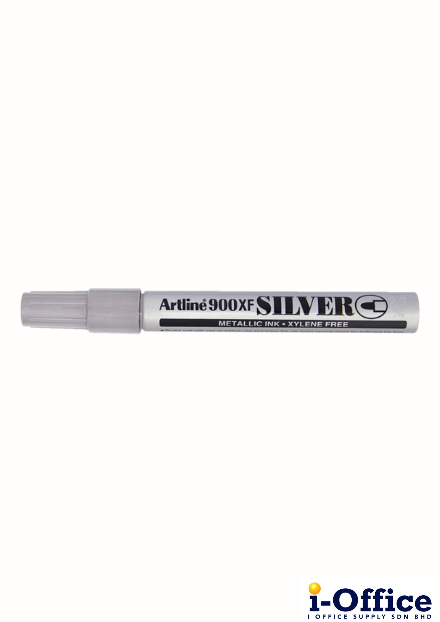 Artline 900XF Metalic Marker - Silver