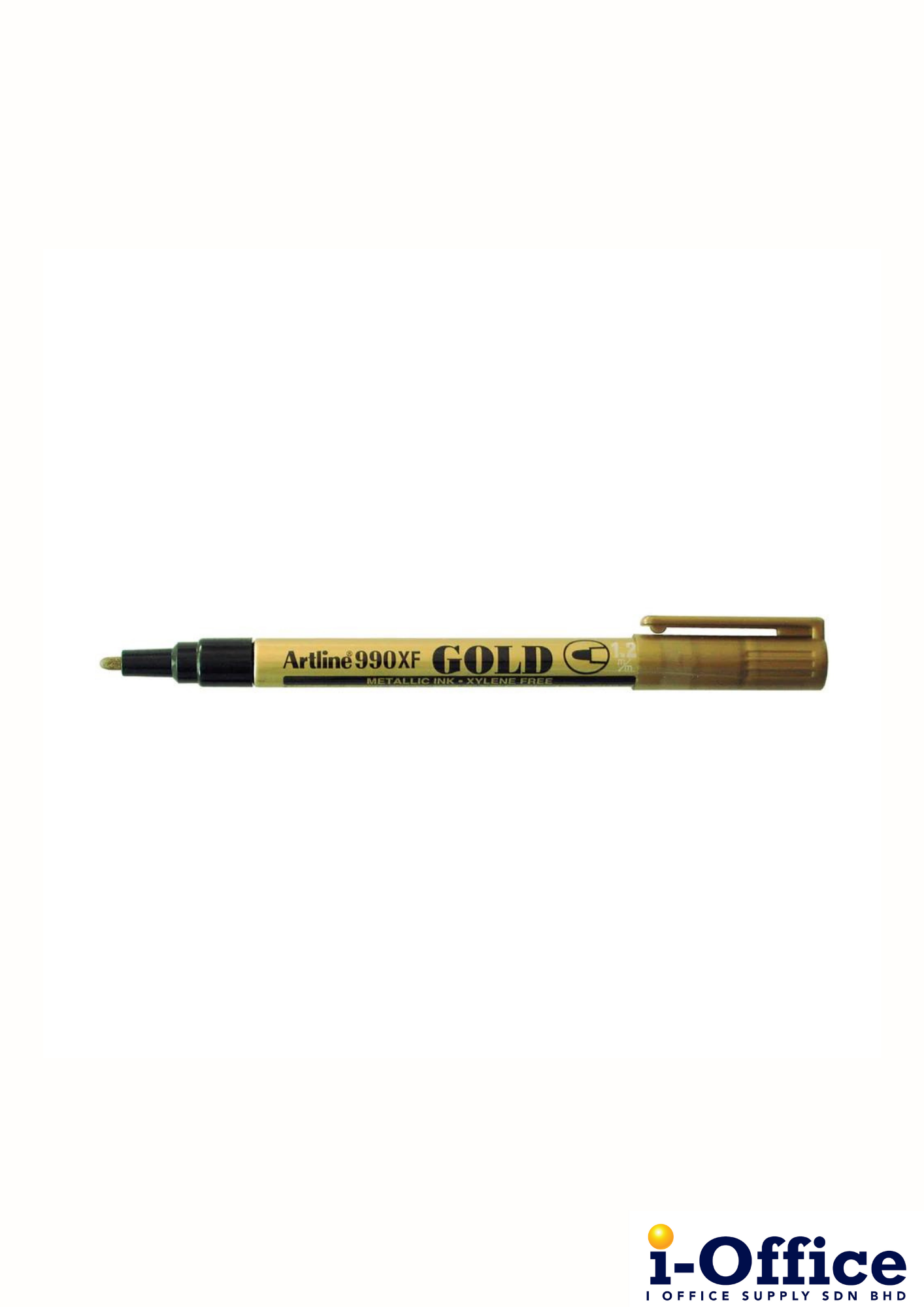 Artline 990XF Metalic Marker - Gold