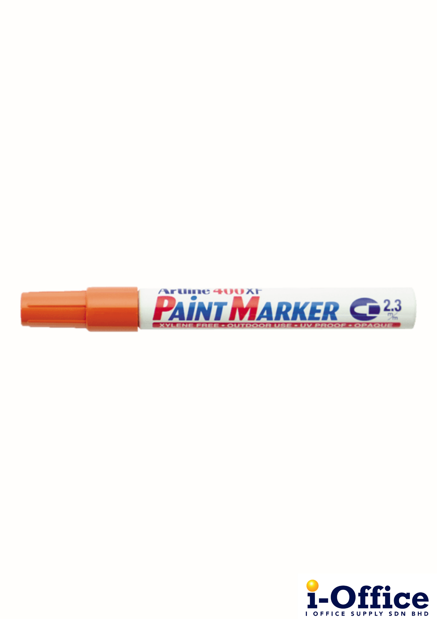 Artline EK-400XF Paint Marker - Orange