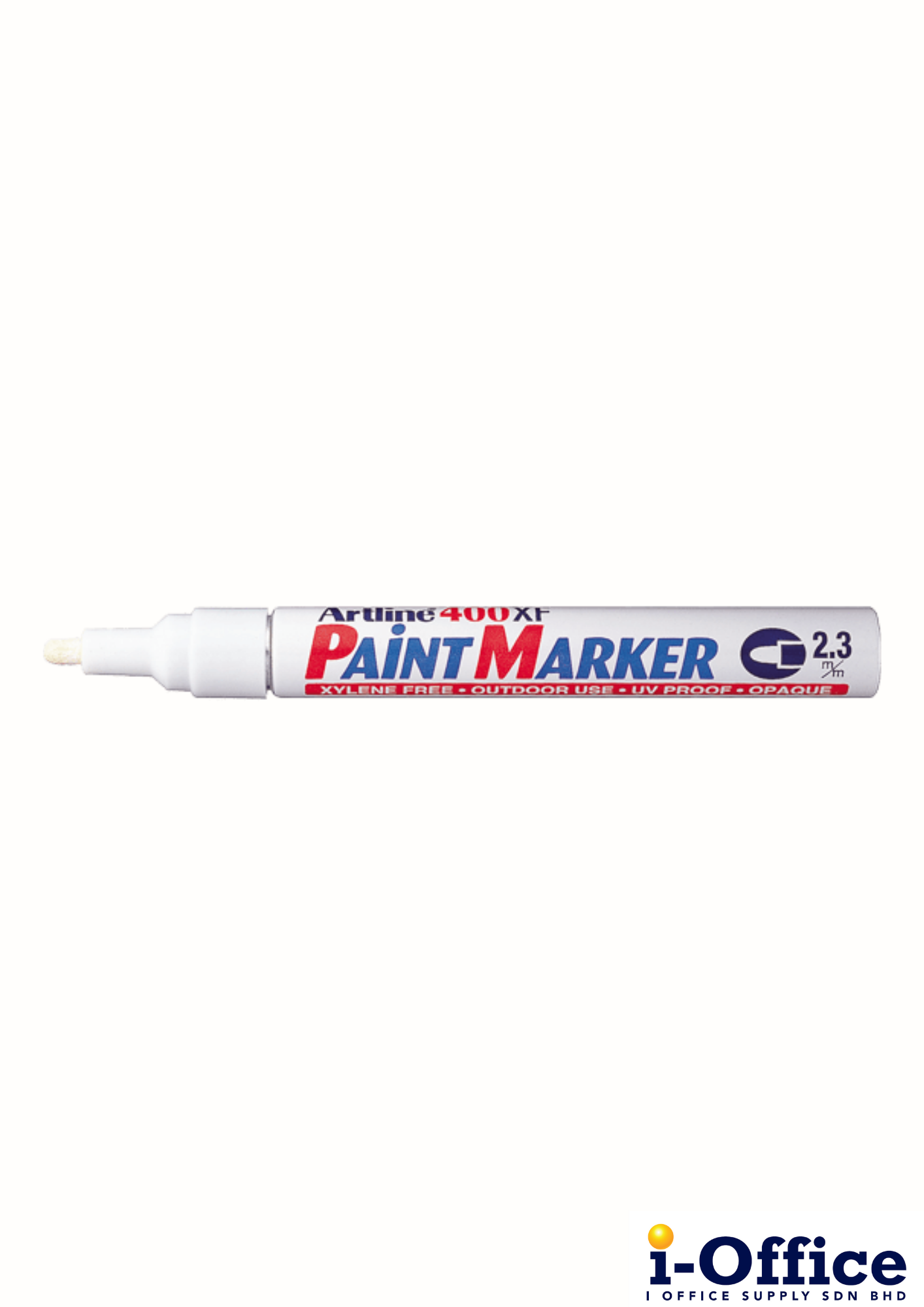 Artline EK-400XF Paint Marker - White