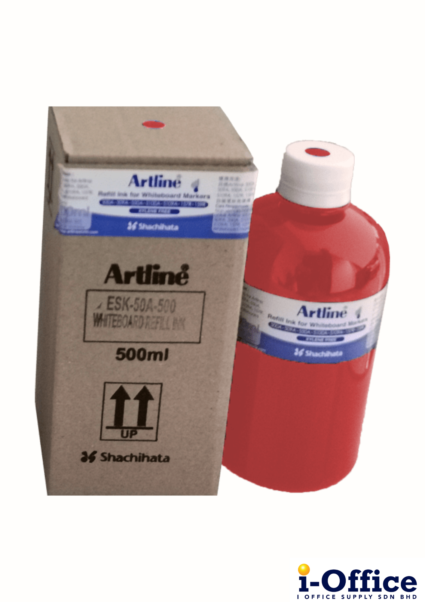 Artline Marking Ink 500ml - Red