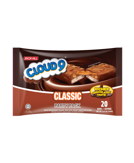 Jack ‘n Jill Cloud 9 Party Pack Classic 12g x 20s