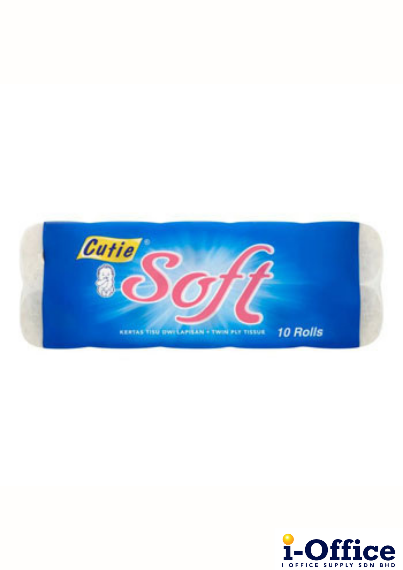 Cutie Soft Twin Ply Toilet Tissue - 10rolls