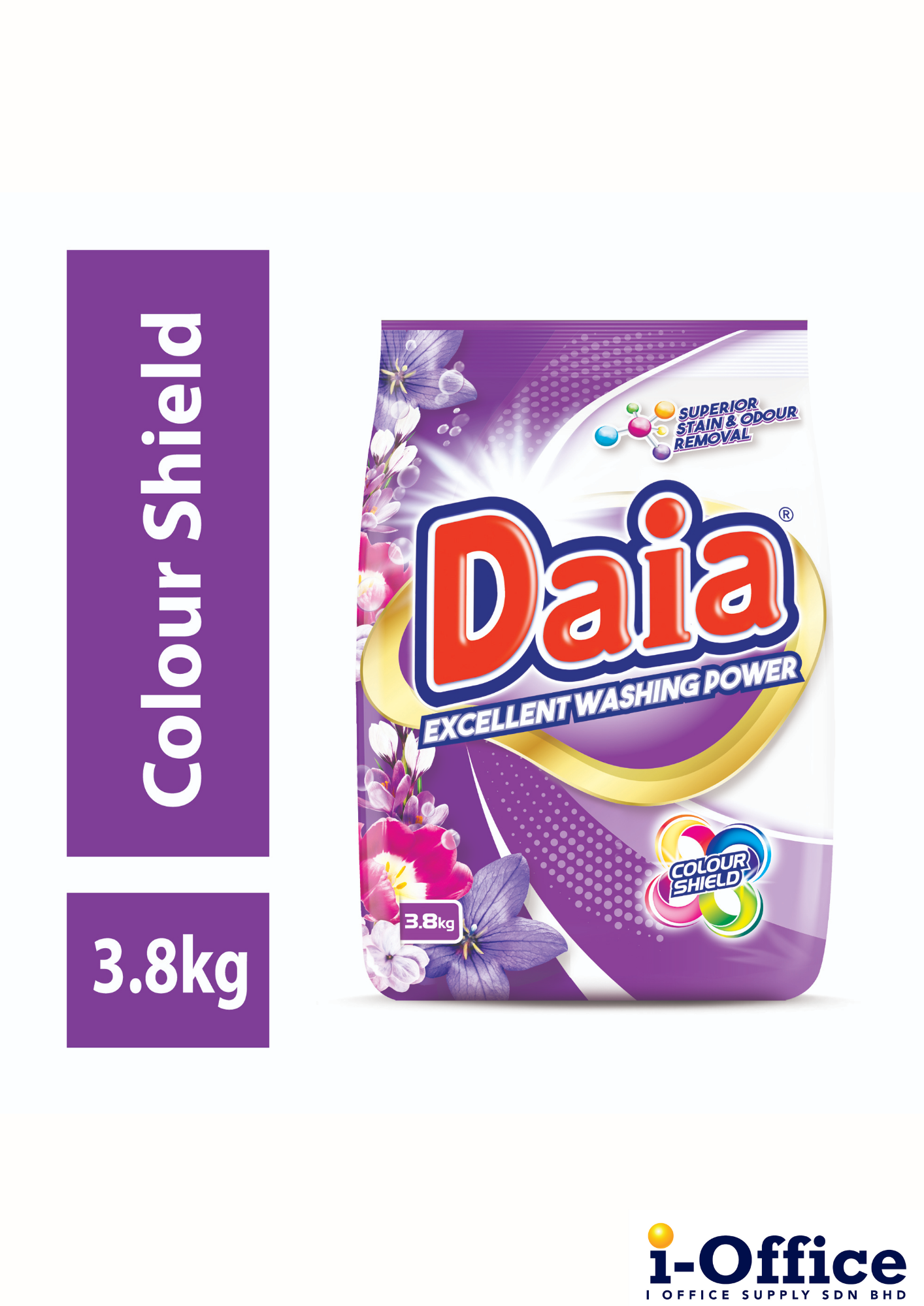 Daia Powder Detergent Colour 3.8kg