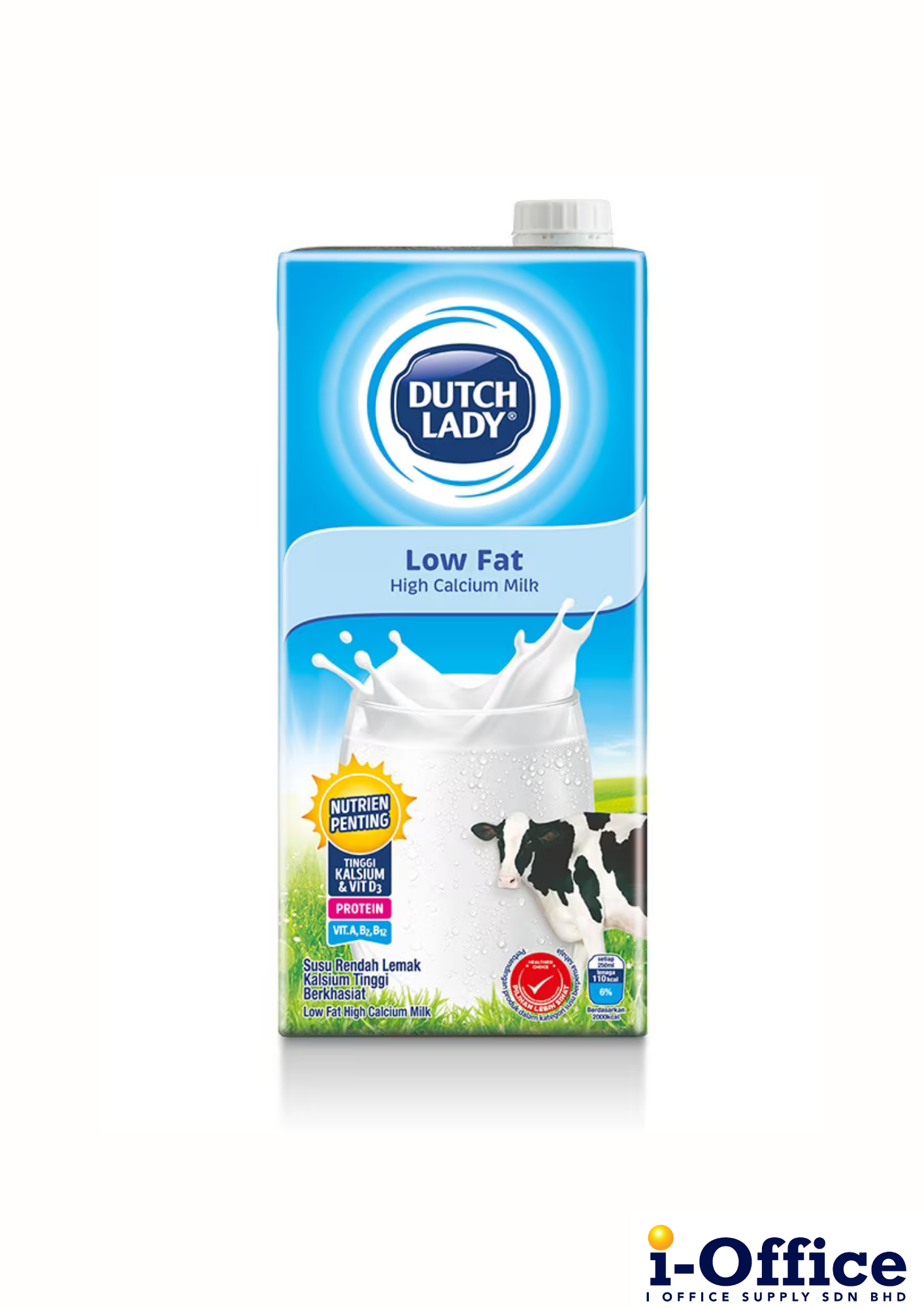 Dutch Lady UHT Low Fat Milk 1 Litre