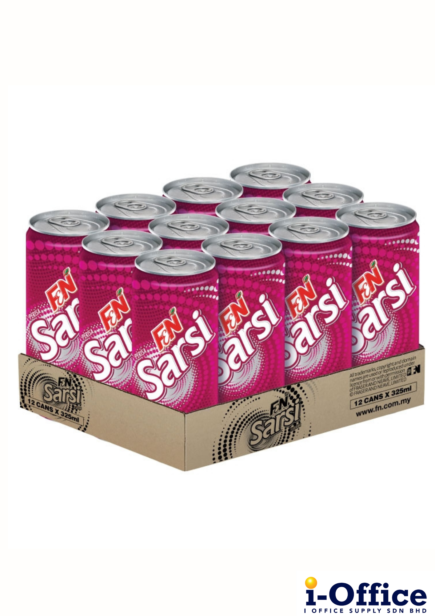F&N Fun Flavour Sarsi - 12tin x 325ml