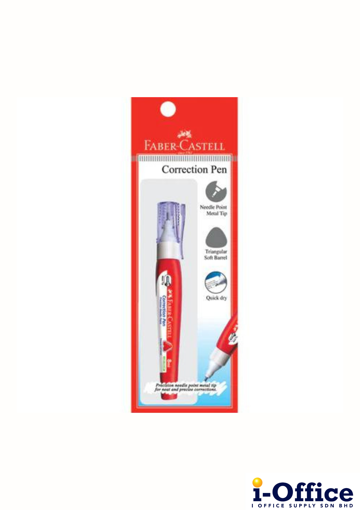 Faber Castell 193612 Correction Pen - 8ML