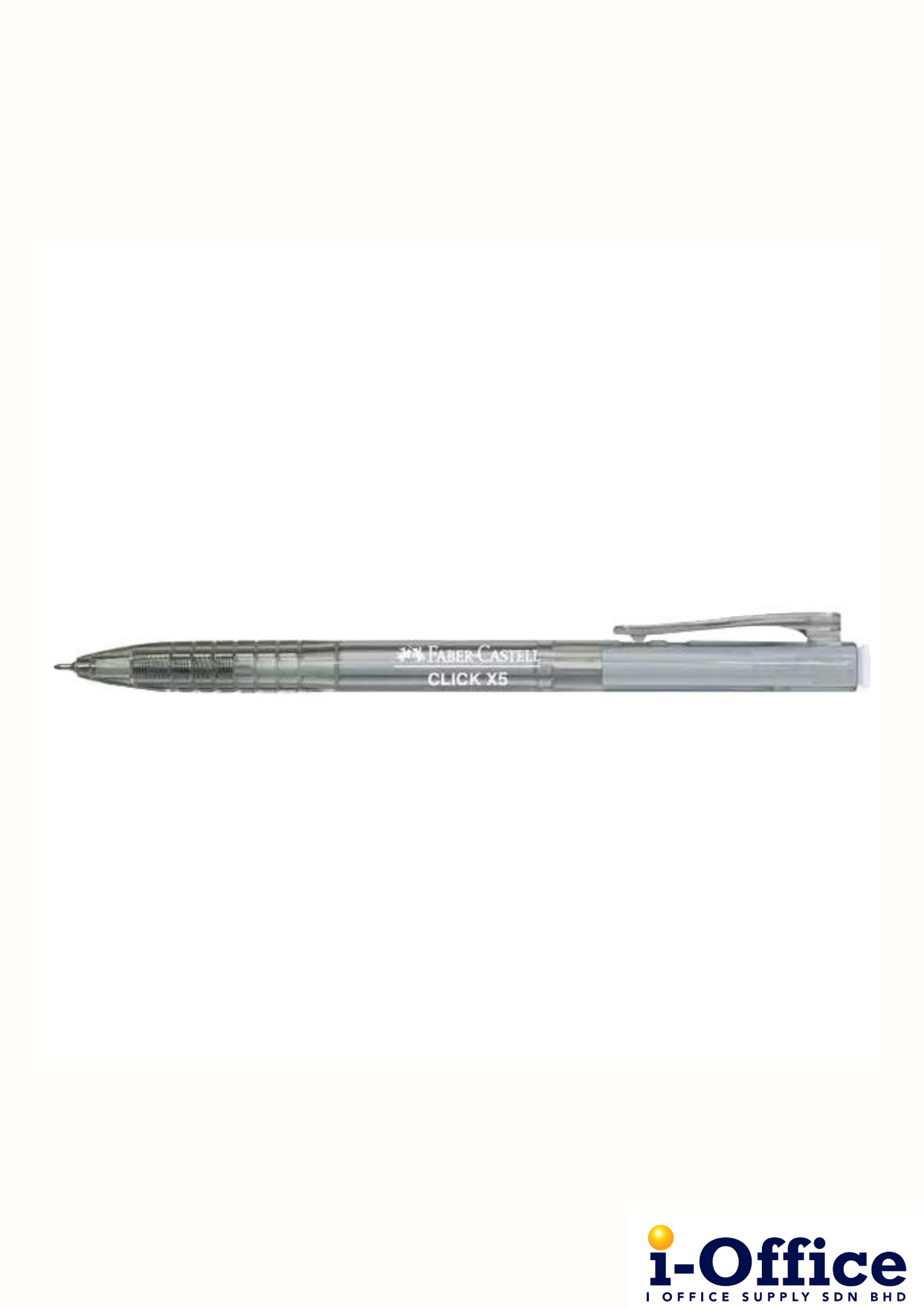 Faber-Castell Click X5 Ball Pen - 0.5mm - Black