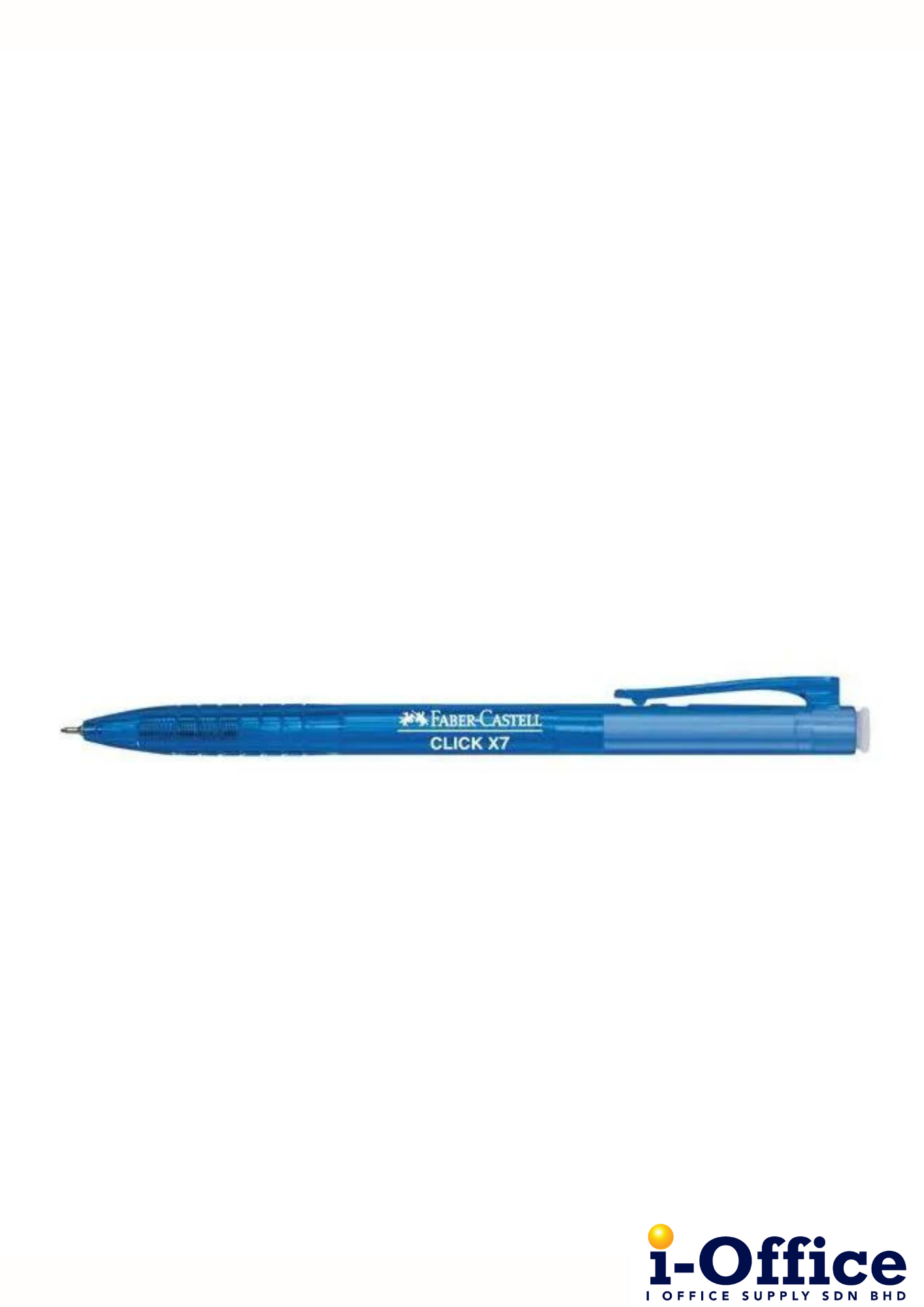 Faber-Castell Click X7 Ball Pen - 0.7mm - Blue