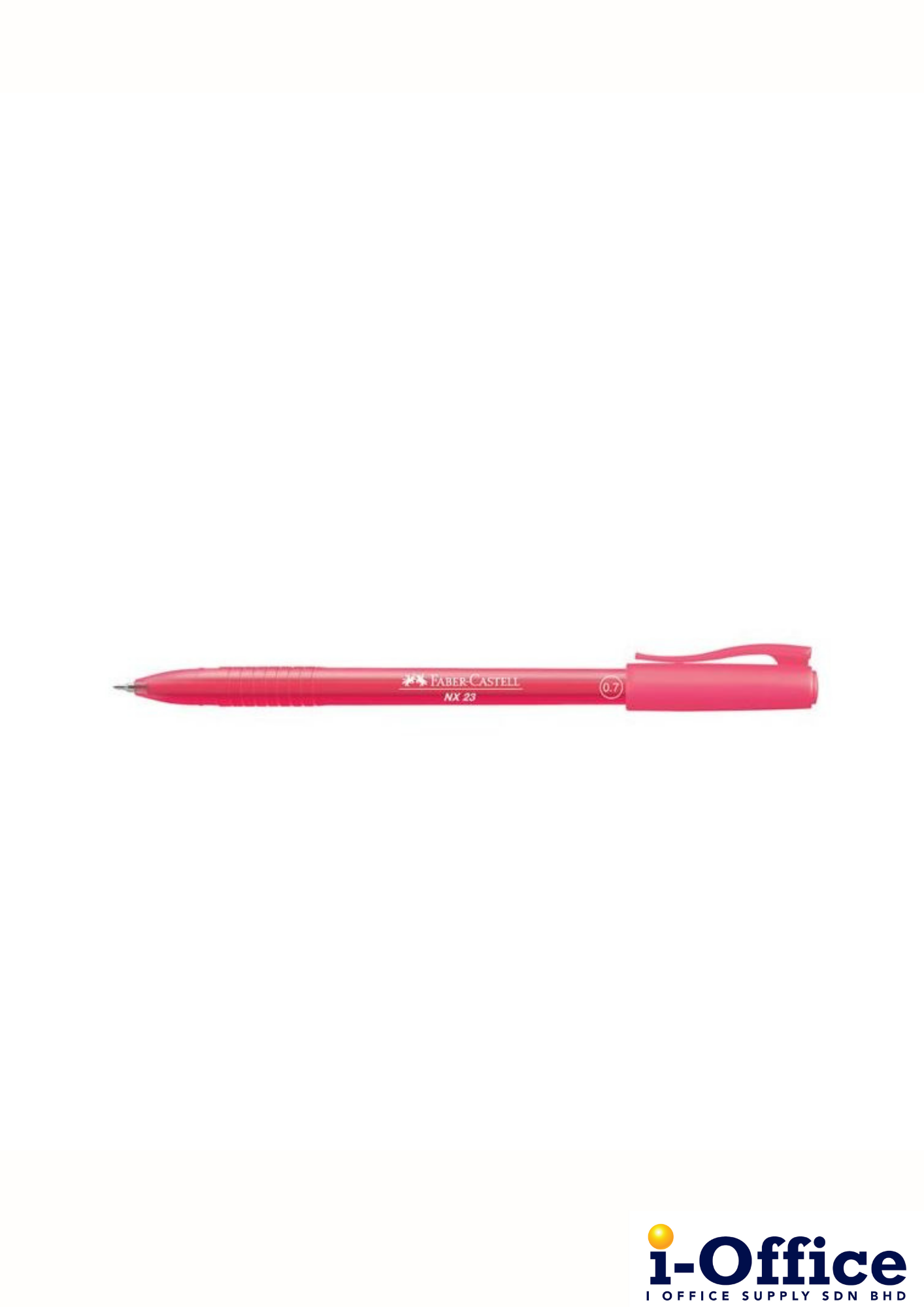 Faber-Castell NX-23 Ball Pen - 0.7mm - Red