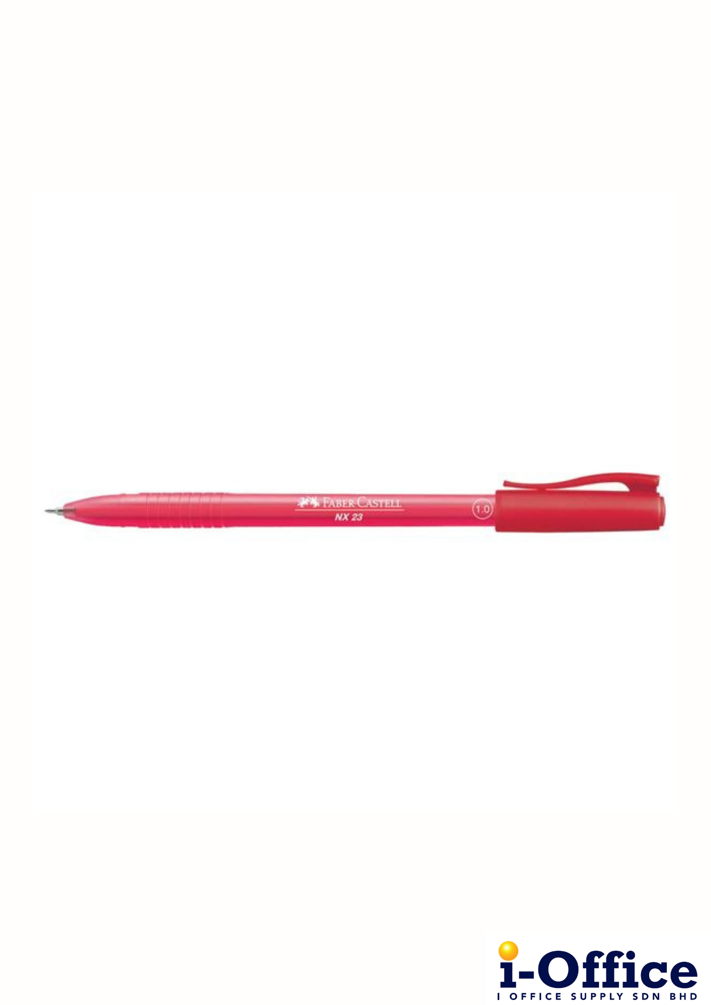 Faber-Castell NX-23 Ball Pen - 1.0mm - Red