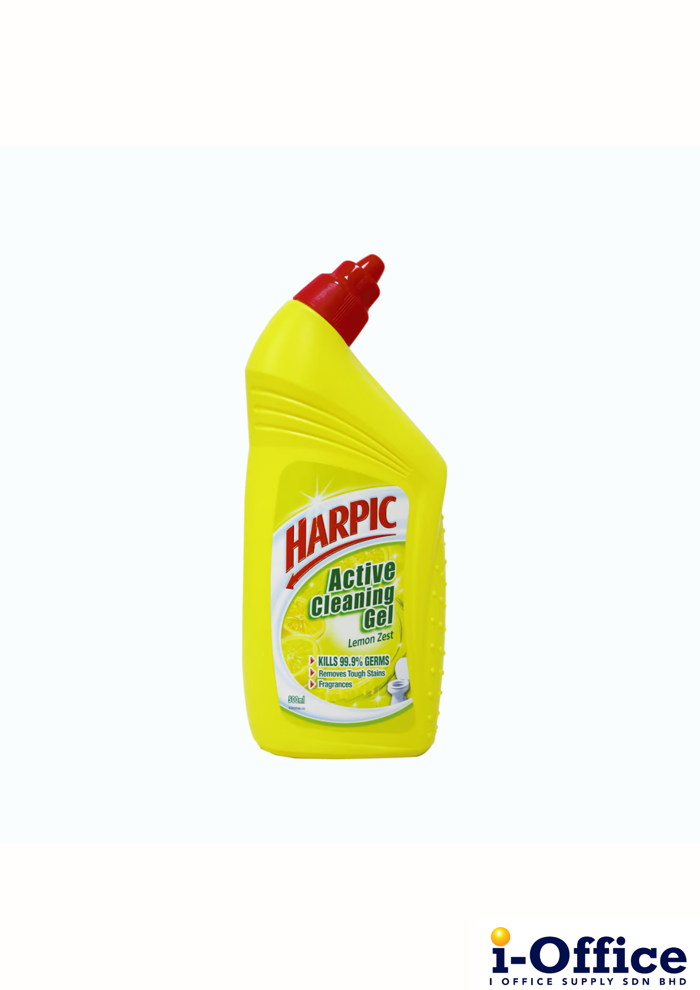 Harpic Toilet Cleaning Gel lemon Zest - 2s x 500ml