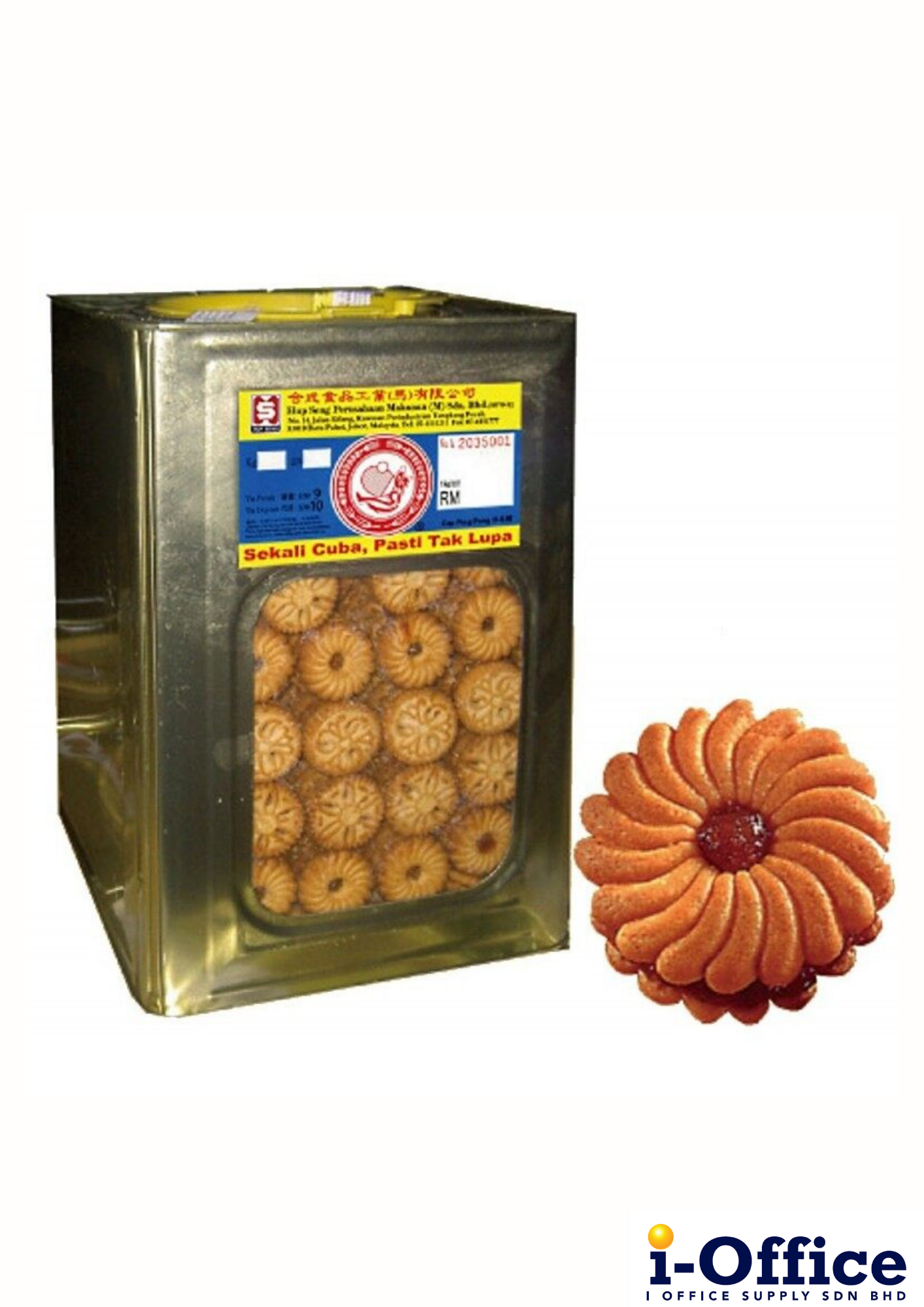 Hup Seng Sandwish Biscuit (Pineapple) 5.4kg