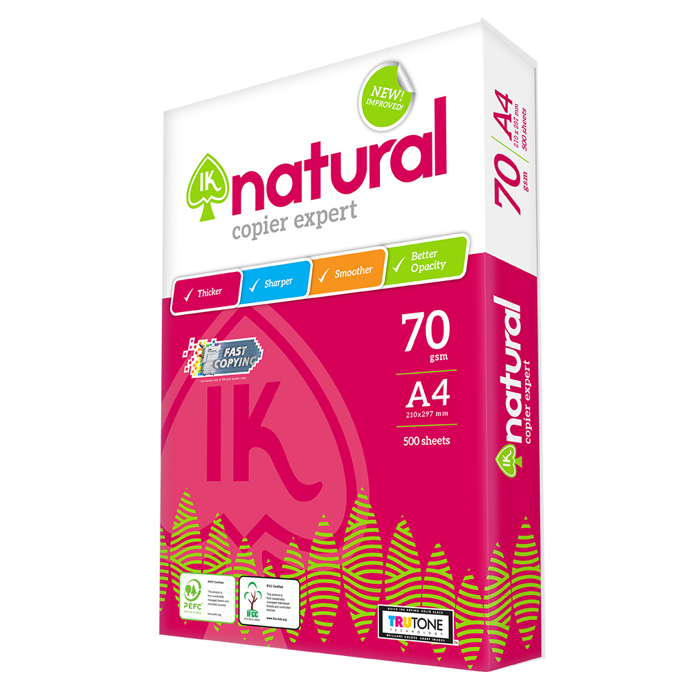 A4 70g IK Natural - 500's