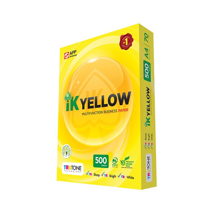 A4 70g IK Yellow - 500's