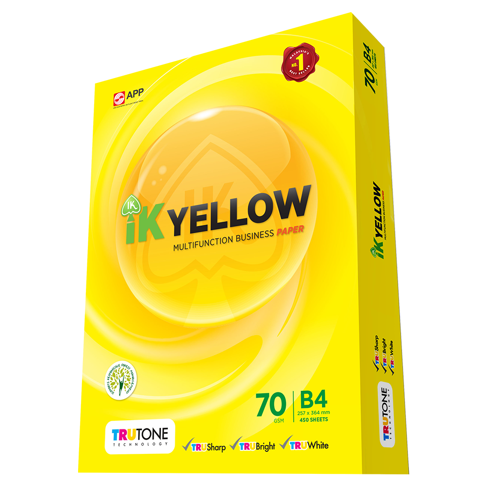 B4 70g IK Yellow - 450's