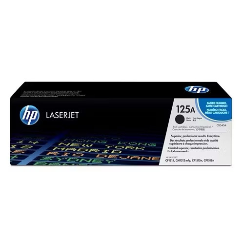 HP 125A Black Original LaserJet Toner Cartridge